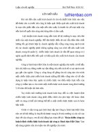 HOÀN THIỆN CÔNG TÁC HOẠCH ĐỊNH CHIẾN LƯỢC KINH DOANH TẠI CÔNG TY BÁNH KẸO HẢI CHÂU