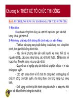Tổ chức thi công đường   chương 6 