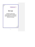 Tuthienbao com giai phap mo rong tin dung  tai ngan hang TMCP a chau doi voi  doanh nghiep nho va vua tren dia ban  thanh pho thai nguyen 