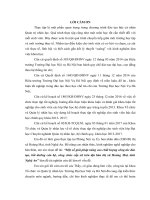 Một số giải pháp nâng cao chất lượng công tác đào tạo, bồi dưỡng cán bộ, công chức cấp xã trên địa bàn thị xã hoàng mai, tỉnh nghệ an