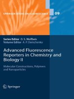 Advanced fluorescence reporters in chemistry and biology II molecular constructions polymers and nanoparticles 