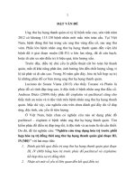 Nghiên cứu ứng dụng hóa trị trước phối hợp hóa xạ trị đồng thời ung thư hạ họng thanh quản giai đoạn III, IV(Mo) (tt)