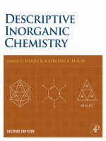 Descriptive inorganic chemistry second edition 