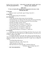 BIÊN bản  về việc xét duyệt miễn soạn giáo án và soạn giáo án trên máy vi tính 