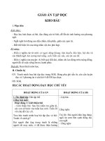 GIÁO án tập đọc KHO báu lớp 2