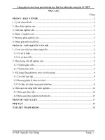 Lồng ghép trò chơi trong quá trình dạy học địa lí tự nhiên đại cương lơp 10 THPT