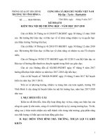 KẾ HOẠCH KIỂM TRA nội bộ TRƯỜNG học   năm học 2017 2018 