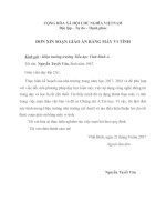 ĐƠN XIN SOẠN GIÁO án BẰNG máy VI TÍNH 