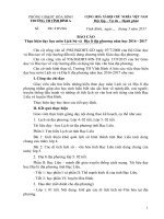 Báo cáo giáo dục lịch sử địa lý địa phương 