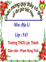 Bài 38. Phát triển tổng hợp kinh tế và bảo vệ tài nguyên, môi trường biển  đảo