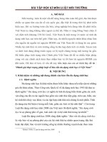 Đánh giá thực trạng pháp luật về bảo tồn đa dạng sinh học ở Việt Nam