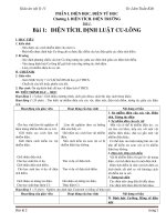 Giáo Án Vật Lý 11 năm học 2017 2018