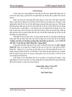 Nghiên cứu khảo sát hệ thống tự động điều chỉnh điện áp dưới tải   rơ le TAPCON 230 MR   trạm biến áp 220kv đồng hới   quảng bình 