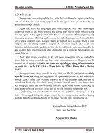 Nghiên cứu khảo sát hệ thống tự động điều chỉnh điện áp dưới tải  rơ le REG_DA  Trạm biến áp 220kV Đồng Hới  Quảng Bình