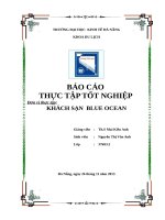 KHÁCH sạn  BLUE OCEAN