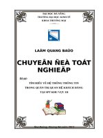 tìm hiểu về hệ thống thông tin trong quản trị quan hệ khách hàng tại SPT