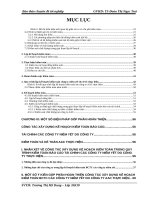 Hoàn thiện công tác lập kế hoạch trong kiểm toán báo cáo tài chính các công ty niêm yết tại công ty TNHH kiểm toán và kế toán AAC