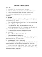 bài giảng tai mũi họng : KHÓ THỞ THANH QUẢN