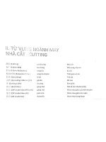 Từ vựng tiếng trung chuyên ngành may mặc