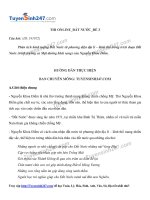 Đề Thi Đất Nước Ngữ văn lớp 12