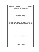 Quan hệ pháp lý giữa công ty mẹ   công ty con và thực tiễn thi hành tại tổng công ty sông đà 