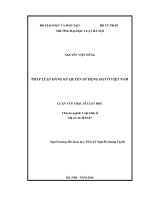 Pháp luật đăng ký quyền sử dụng đất ở việt nam 