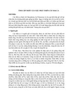 TINH CAP THIET CỦA VIEC PHAT TRIEN CAY MACCA