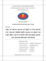 BÁO CÁO GIỮA KÌ