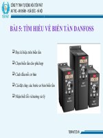 BÀI 6 BIẾN tần DANFOSS FC51