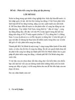 tiểu luận thị trường lao động 2017