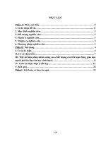 SKKN MỘT SỐ BIỆN PHÁP NHẰM NÂNG CAO CHẤT LƯỢNG CÁC TIẾT HOẠT ĐỘNG GIÁO DỤC NGOÀI GIỜ LÊN LỚP CHO HỌC SINH LỚP 8