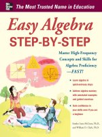 Easy algebra step by step 