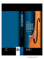 Single variable calculus 6e 