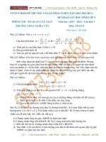 TOÁN 9 HKII đề THI THỬ vào 10 THCS NGHĨA tân 2015 2016 đề 2