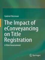 The impact of econveyancing on title registration a risk assessment 