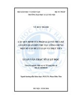 Các quy định của pháp luật về thừa kế có liên quan đến thủ tục công chứng – một số vấn đề lý luận và thực tiễn  