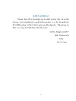 Nghiên cứu chế tạo thử nghiệm hệ đo Gamma dựa trên PIN photodiode và tinh thể nhấp nháy