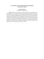 CÁC NHÂN tố tạo nên một HUYỀN THOẠI võ NGUYÊN GIÁP (tt) 