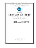 Tìm hiểu điều kiện phát triển loại hình du lịch mạo hiểm tại Hà Giang (Khóa luận tốt nghiệp)