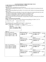 sử dụng máy tính casio giải nhanh trắc nghiệm hình học OXYZ