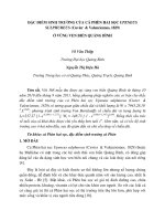 ĐẶC điểm SINH TRƯỞNG của cá PHÈN HAI sọc UPENEUS SULPHUREUS (cuvier  valenciennes, 1829) ở VÙNG VEN BIỂN QUẢNG BÌNH (tt) 
