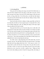 skkn2015Tư tưởng Hồ Chí Minh về đạo đức cách mạng và vận dụng vào xây dựng đạo đức cách mạng cho đội ngũ cán bộ đảng viên Chi bộ Huyện Đoàn giai đoạn hiện nay”