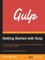 Getting started with gulp   travis maynard 