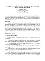 TỔNG hợp và NGHIÊN cứu cấu TRÚC một số PHỨC CHẤT 1,10 PHENANTROLIN NEODYM(III) (tt) 