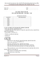 Dạy học theo chủ đề Toán 10 Tên chủ đề Mệnh đề Tập hợp (Mẫu mới)