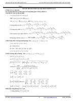 Chuyên đề: Tổng hợp các công thức Toán quan trọng và phương pháp giải Toán ôn luyện thi THPT quốc gia, đại học, cao đẳng (Bản WORD gọn và đẹp)