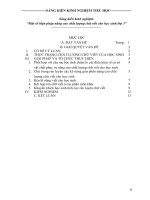 SKKN biện pháp nâng cao chất lượng chữ viết cho học sinh lớp 3 trường tiêu học năm học 2015 2016