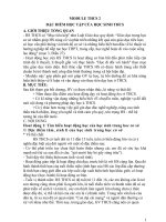 BDTX module THCS 2 MODULE THCS 2 ĐẶC ĐIỂM HỌC TẬP CỦA HỌC SINH THCS