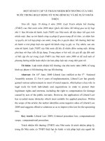 MỘT số bất cập về trách nhiệm bồi thường của NHÀ nước TRONG HOẠT ĐỘNG tố TỤNG HÌNH sự (2)