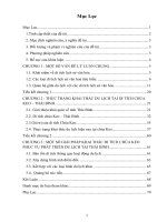 Khai thác di tích chùa Keo ở Thái Bình phục vụ phát triển du lịch (Khóa luận tốt nghiệp)